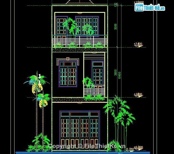 nhà phố đẹp,nhà phố 4 x18.7,mẫu nhà phố